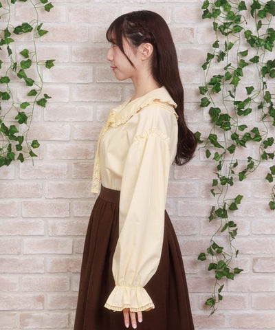 Smock Style Blouse with Babushka