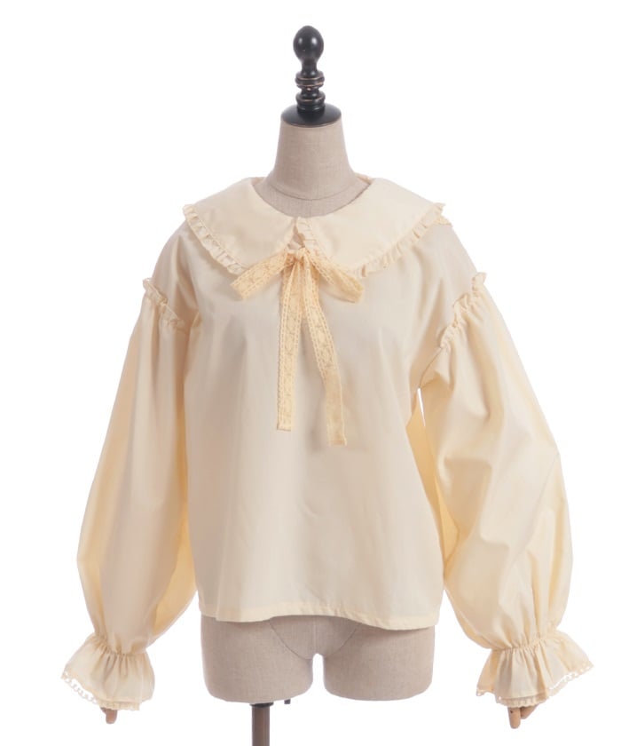 Smock Style Blouse with Babushka