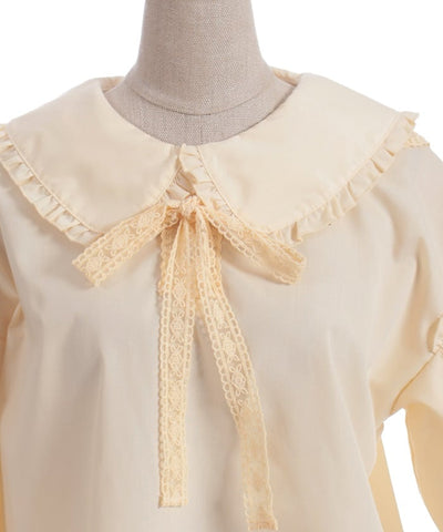 Smock Style Blouse with Babushka