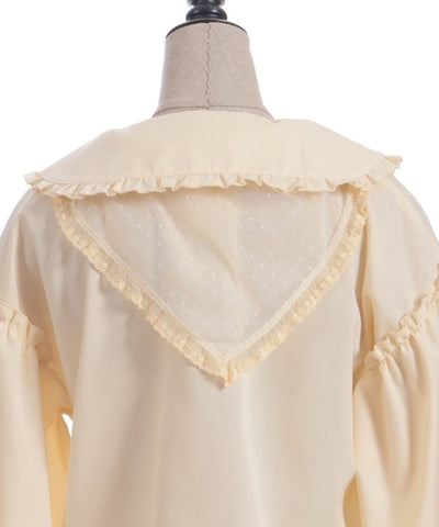 Smock Style Blouse with Babushka