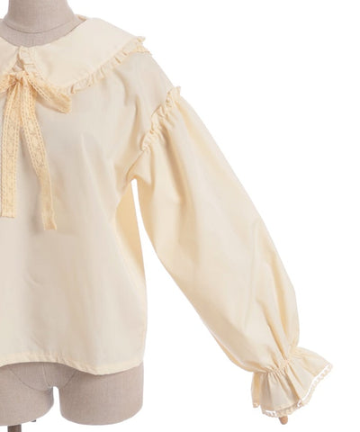 Smock Style Blouse with Babushka