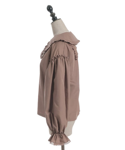 Smock Style Blouse with Babushka