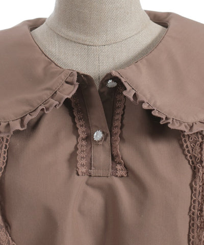 Smock Style Blouse with Babushka