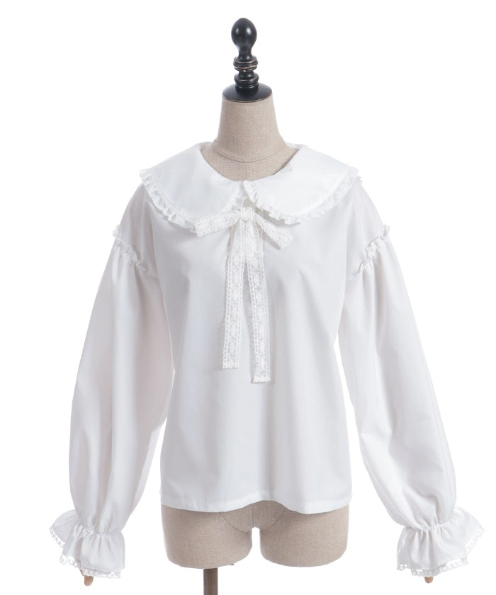 Smock Style Blouse with Babushka