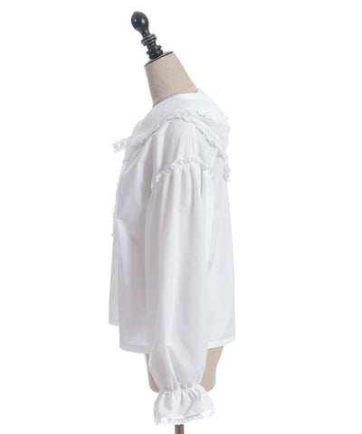 Smock Style Blouse with Babushka