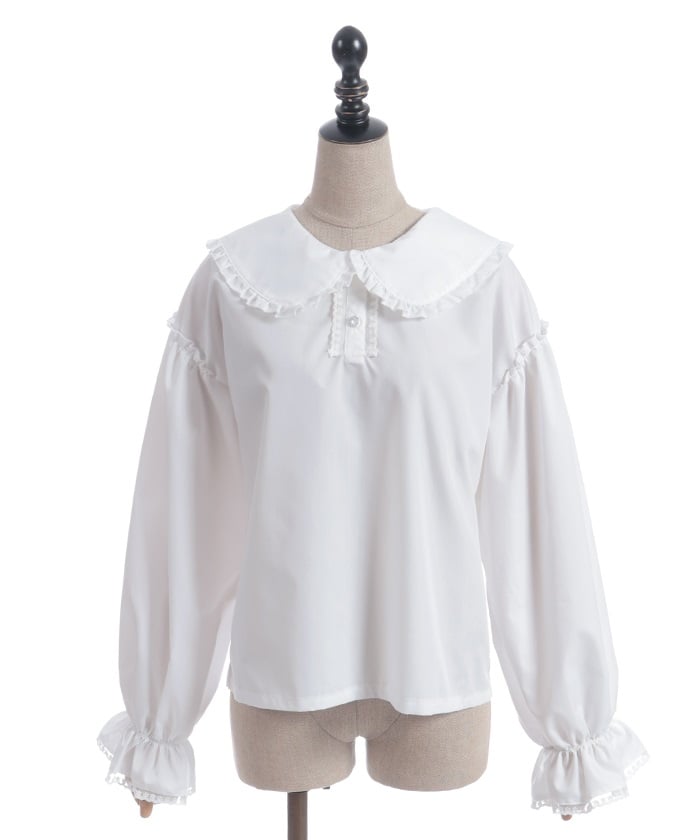 Smock Style Blouse with Babushka