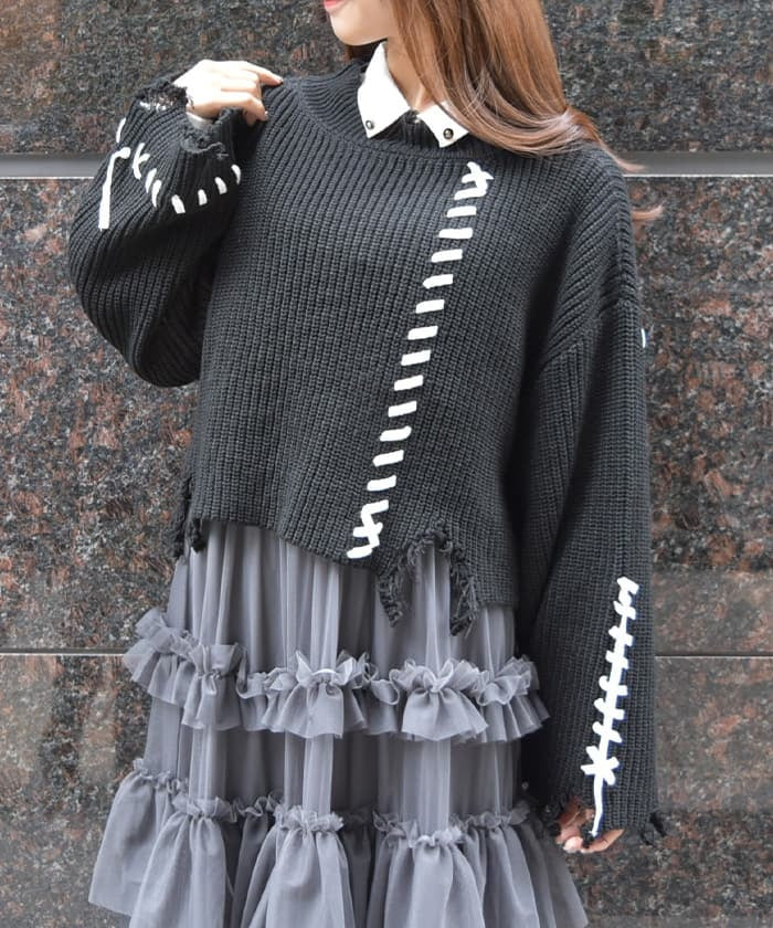 Stitch Damage Knit