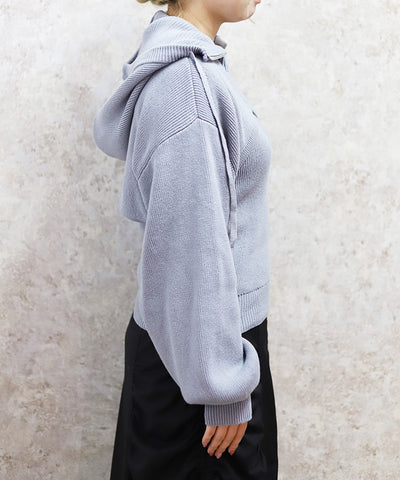 Balaclava Style Knit & Tank Top