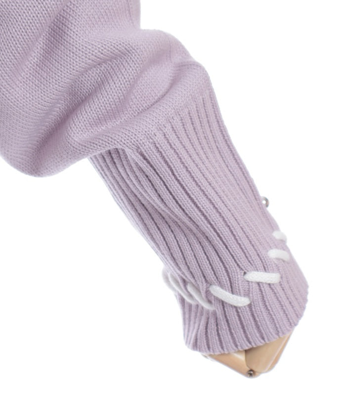 Stitch Short Cardigan with Zip
