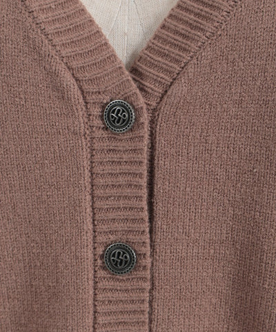 Butterfly Embroidery Long Knit Cardigan