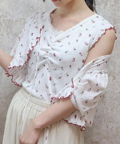 Inner & Frill Bolero Set