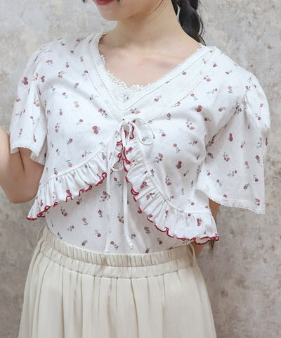 Inner & Frill Bolero Set