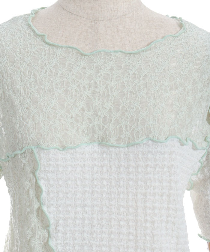 Patchwork Merrowed Top