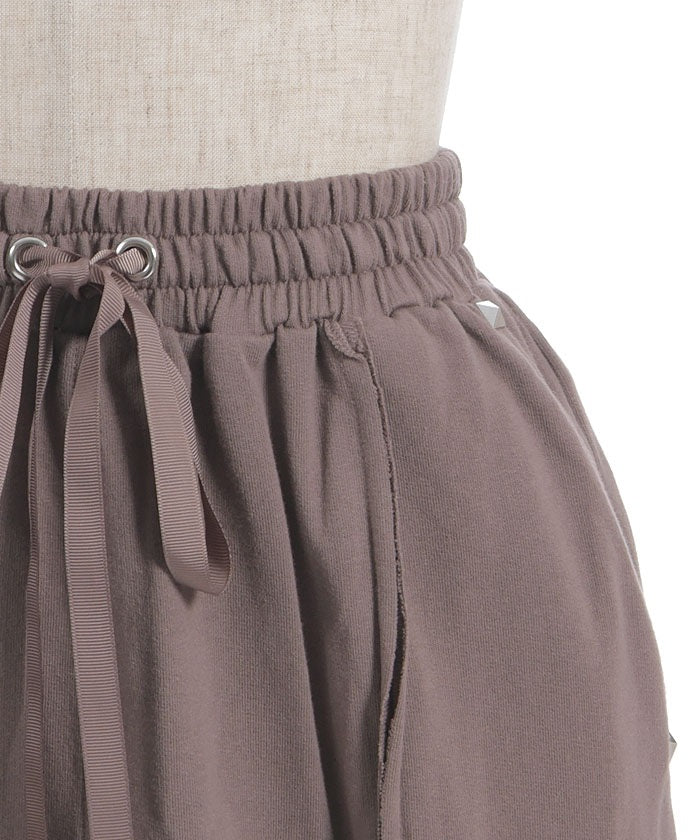 Panel Sweat Mermaid Skirt