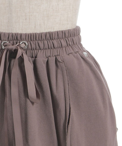 Panel Sweat Mermaid Skirt