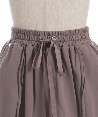 Panel Sweat Mermaid Skirt