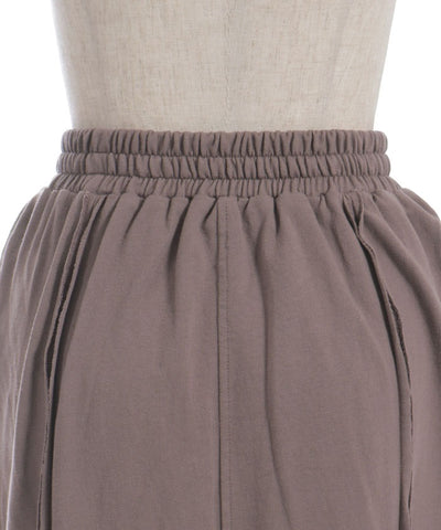 Panel Sweat Mermaid Skirt