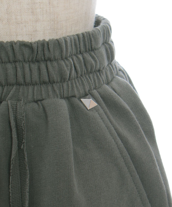 Panel Sweat Mermaid Skirt
