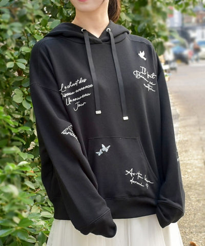 Random Embroidery Hoodie