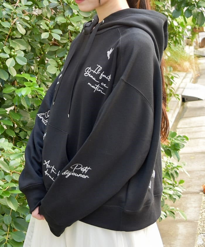 Random Embroidery Hoodie