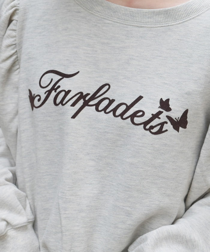 Flocky Print Sweatshirt