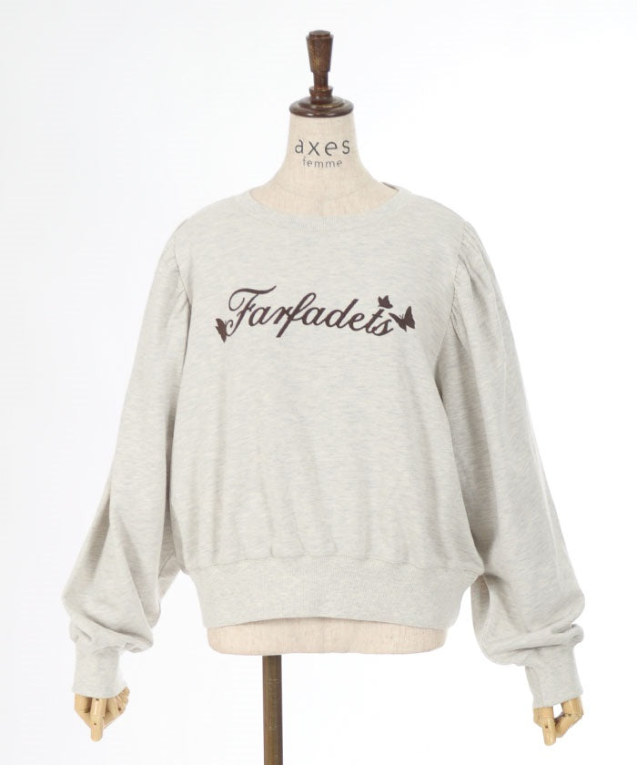 Flocky Print Sweatshirt