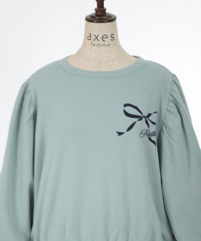 Flocky Print Sweatshirt