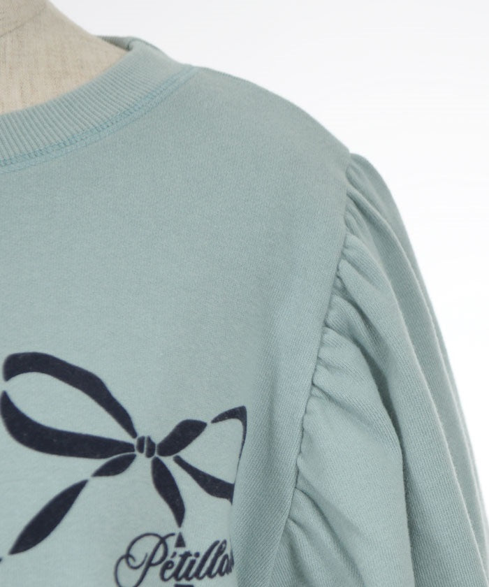 Flocky Print Sweatshirt