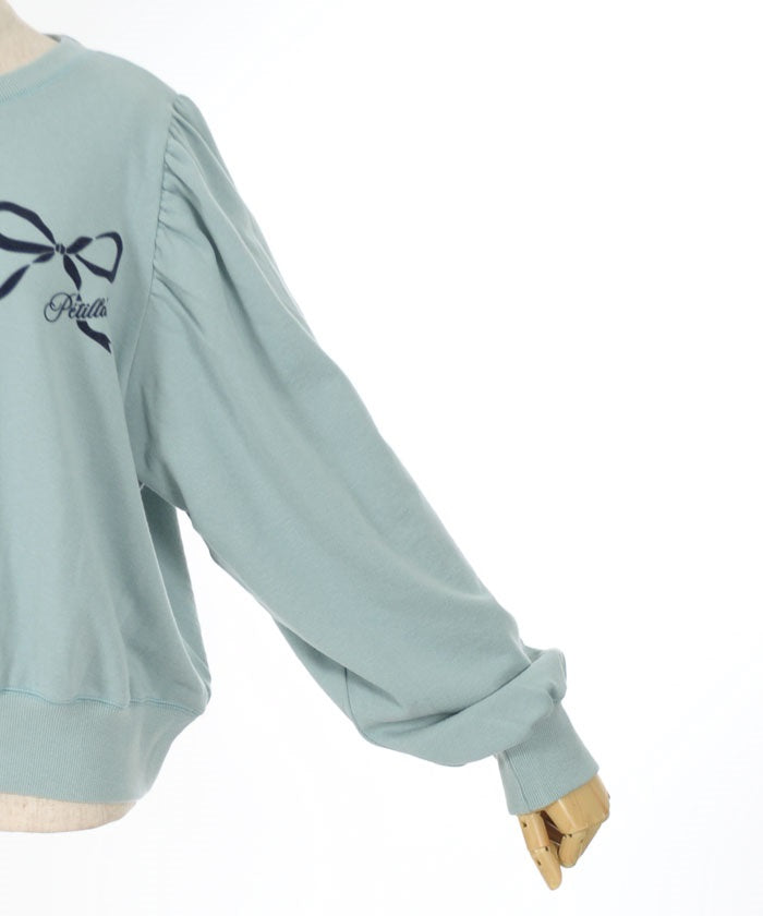 Flocky Print Sweatshirt