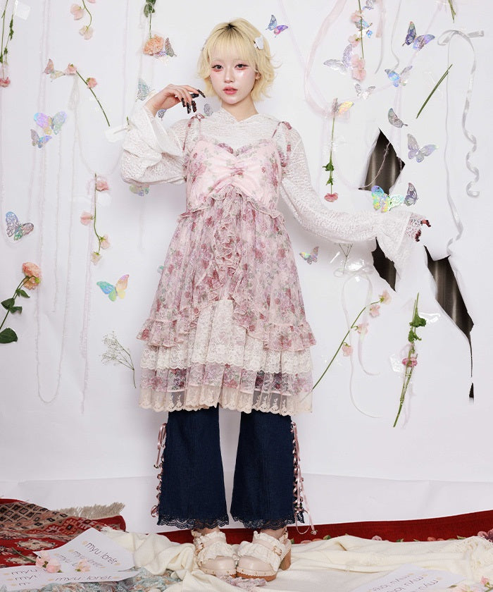 Lace Hoodie Pullover – axes femme from JAPAN