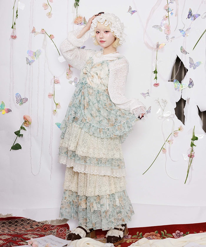 Lace Hoodie Pullover – axes femme from JAPAN