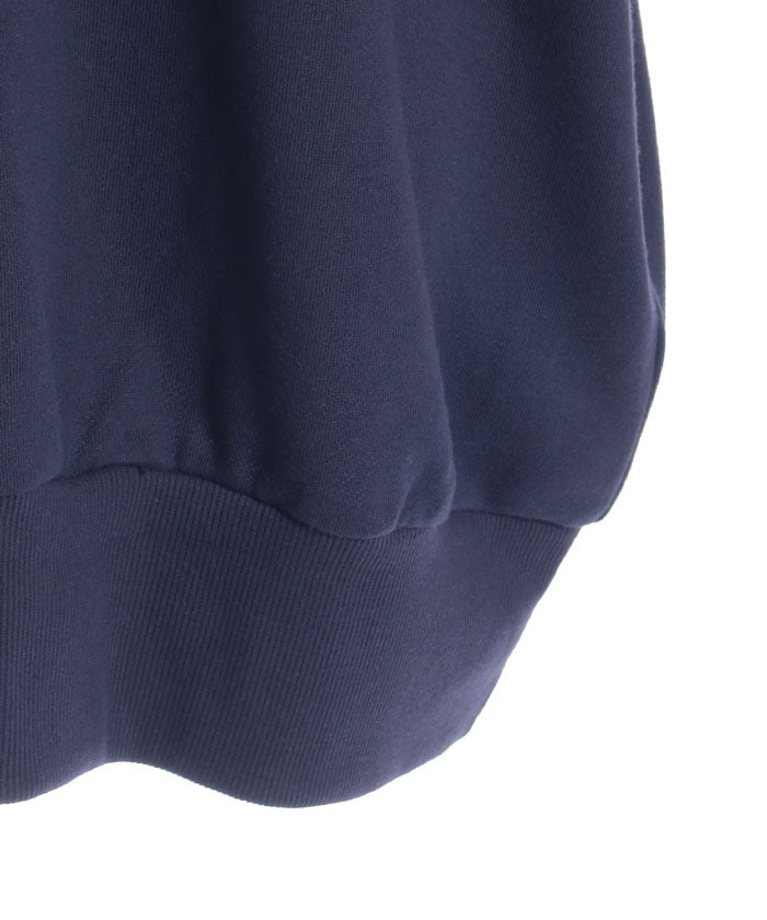 Ribbon Line Zip Sweatshirt