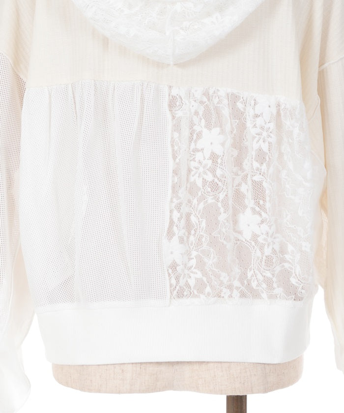 Patchwork Hoodie – axes femme from JAPAN Patchwork Hoodie – axes femme from JAPAN