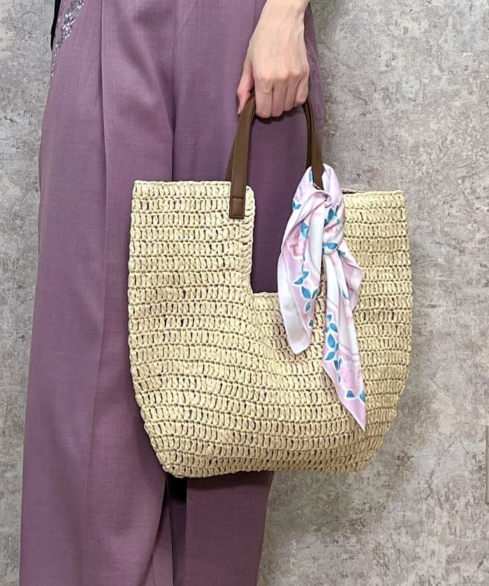 Paper Woven Tote Bag