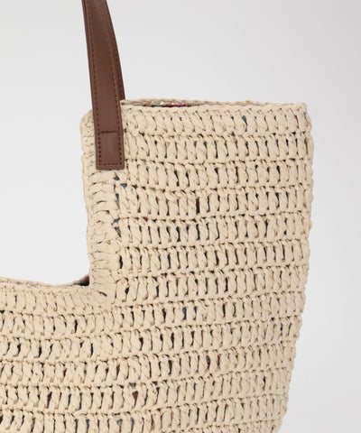 Paper Woven Tote Bag