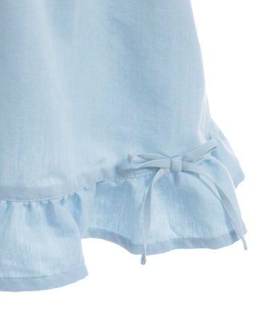 Suspenders Denim Skirt with Inner Shorts