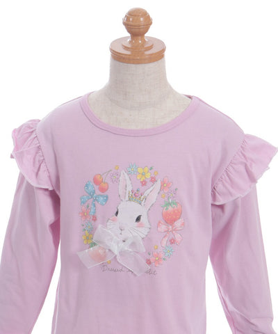 Princess Rabbit Pattern Pullover