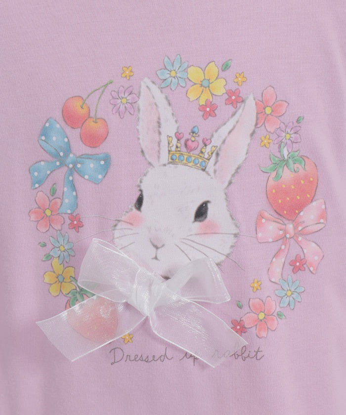 Princess Rabbit Pattern Pullover