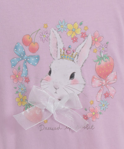 Princess Rabbit Pattern Pullover