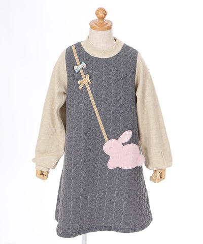 Fuzzy Bunny Pochette Dress