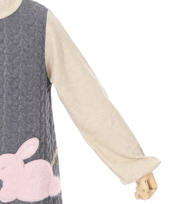 Fuzzy Bunny Pochette Dress