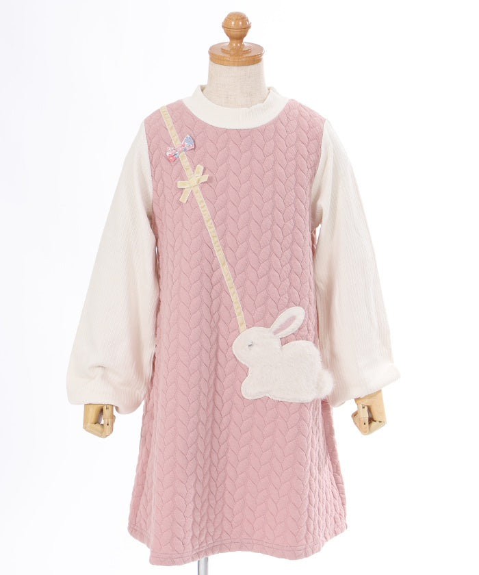 Fuzzy Bunny Pochette Dress