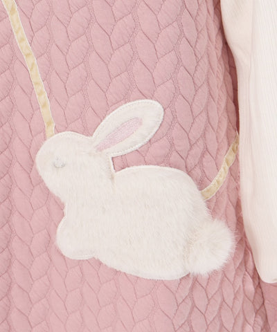 Fuzzy Bunny Pochette Dress