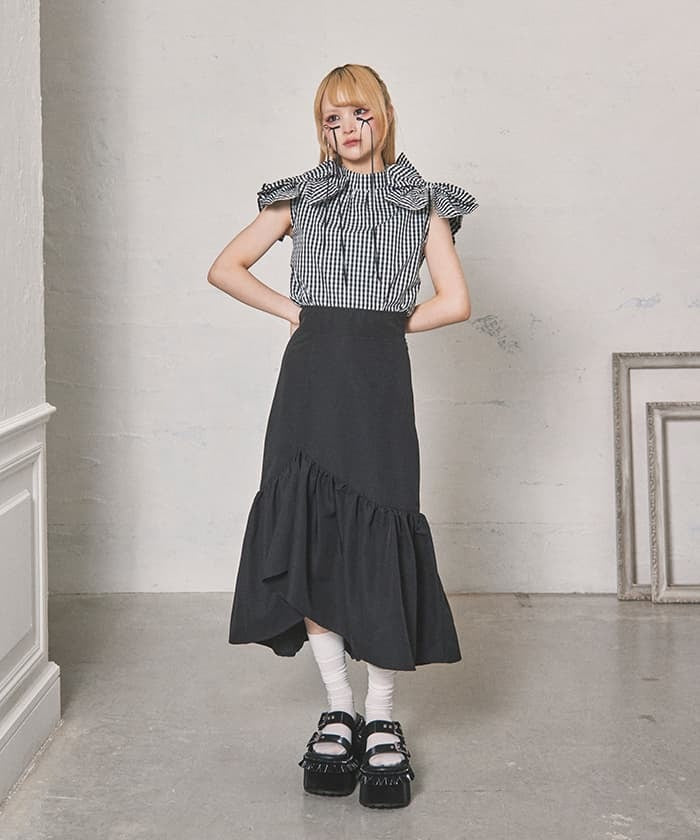 Volume Mermaid Skirt – axes femme from JAPAN