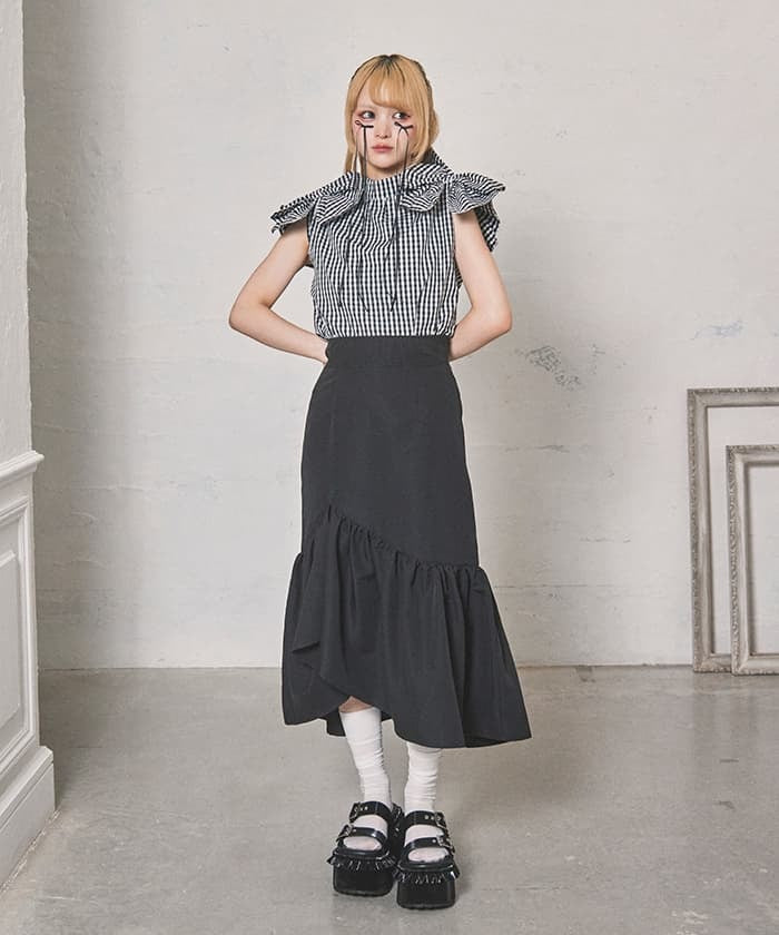 Volume Mermaid Skirt (Time-limited Price) – axes femme from JAPAN