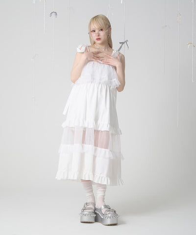 Frill Tiered Dress