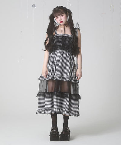 Frill Tiered Dress