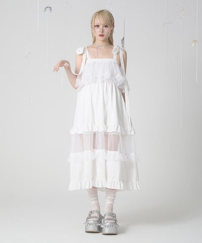 Frill Tiered Dress