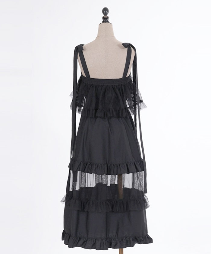 Frill Tiered Dress