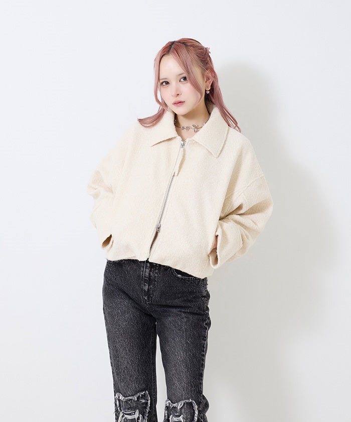 Short Boa Jacket